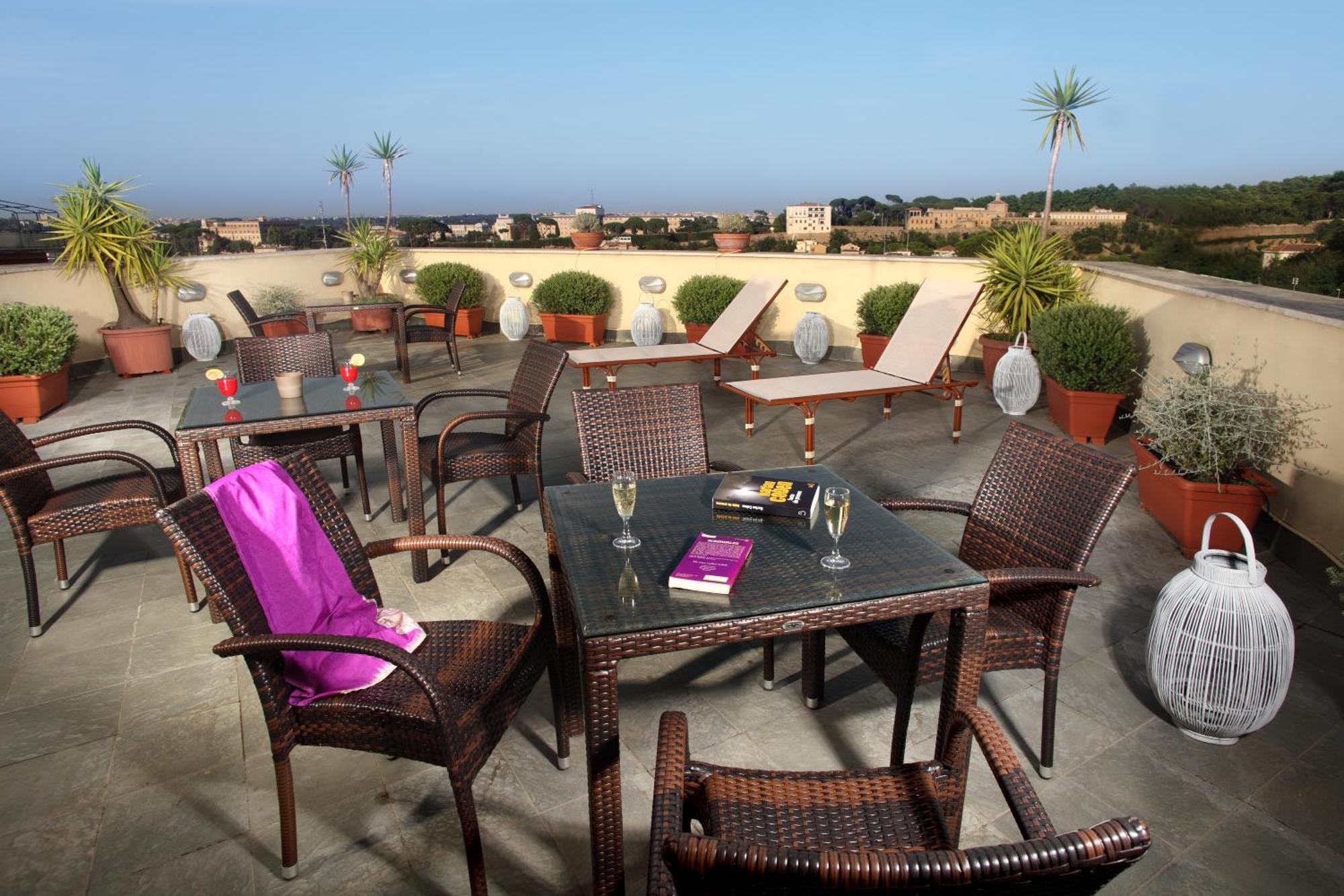 רומא Hotel Alessandrino מסעדה תמונה